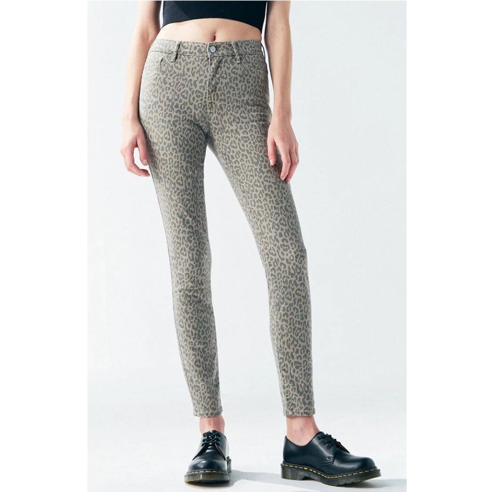 PacSun Leopard Print High Waisted Jeggings